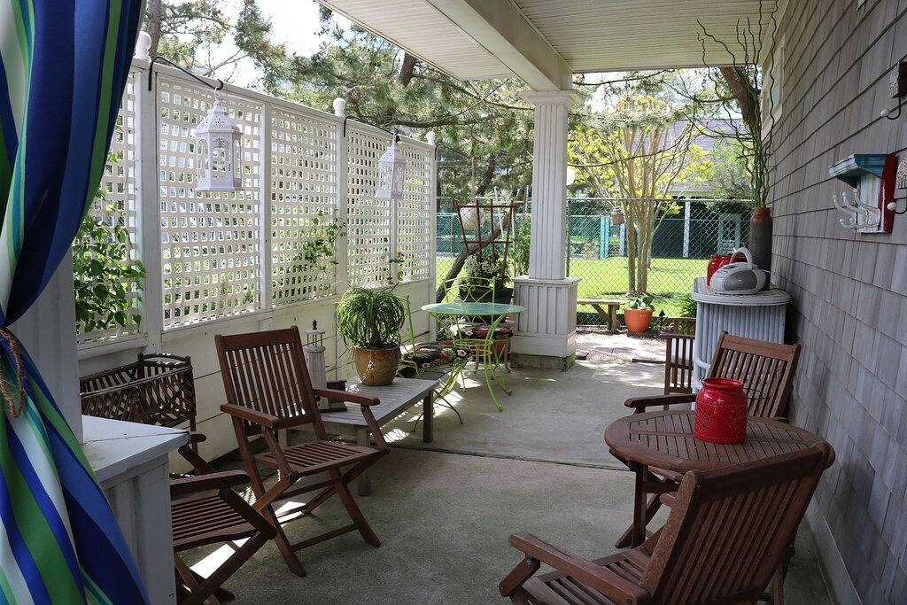 Oceanfront Cottage privaten abgelegenen Dog Friendly bei Colvmns by the Sea in Cape May, Cape May County