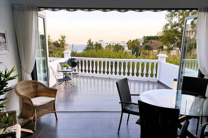Casa para 4 personas, con balcón y piscina en Benalmádena