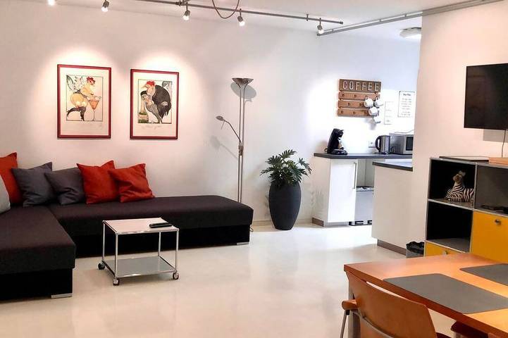 Ferienwohnung für 4 Personen, mit Garten in Oppenheim