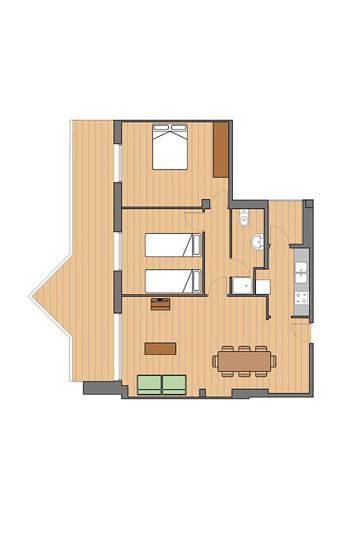 Ferienwohnung für 7 Personen, mit Terrasse und Garten sowie Kinderpool und Pool in Santa Susanna - 3