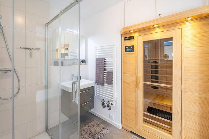 Ganze Wohnung, Friesenkind im Nordseeresort - Sauna, Kamin, Terrasse, Waschtrockner in Büsum, Kreis Dithmarschen
