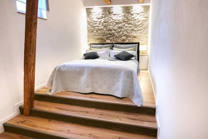 Ferienhaus für 4 Personen, mit Balkon und Terrasse