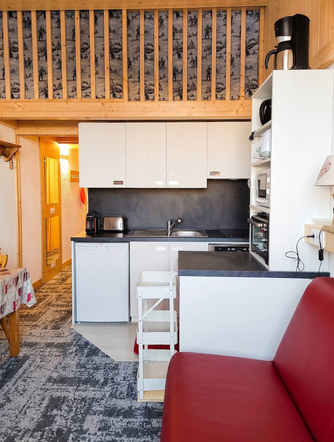 Studio entier, Studio chaleureux à Aime la Plagne 25 m² en montagne in Aime 2000, Aime-la-Plagne