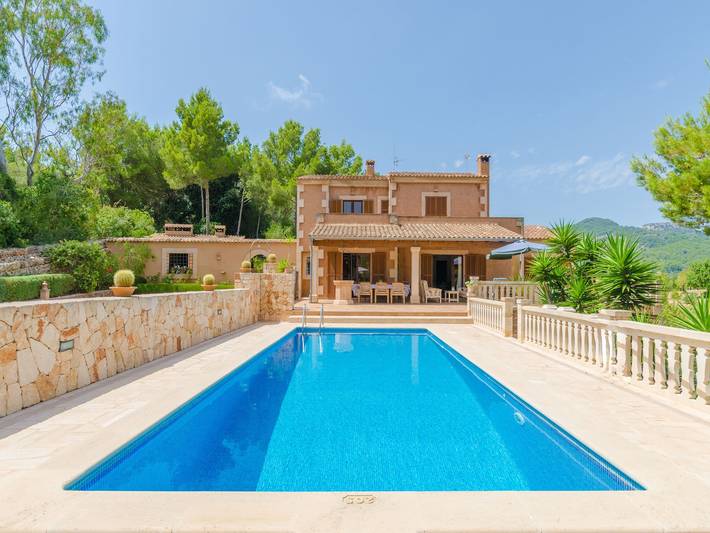 Ferienhaus für 10 Personen, mit Garten und Pool sowie Terrasse, kinderfreundlich in s'Horta