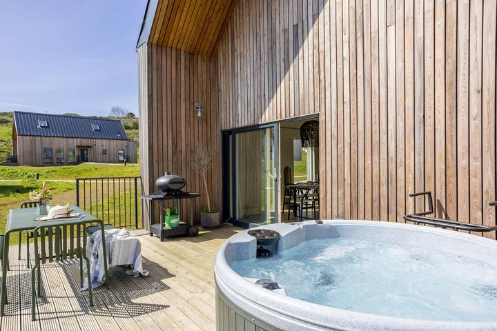 Albergue para 8 personas con piscina in West Down, Devon