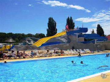 Mobil home pour 8 personnes, avec piscine ainsi que jacuzzi et terrasse à Les Mathes