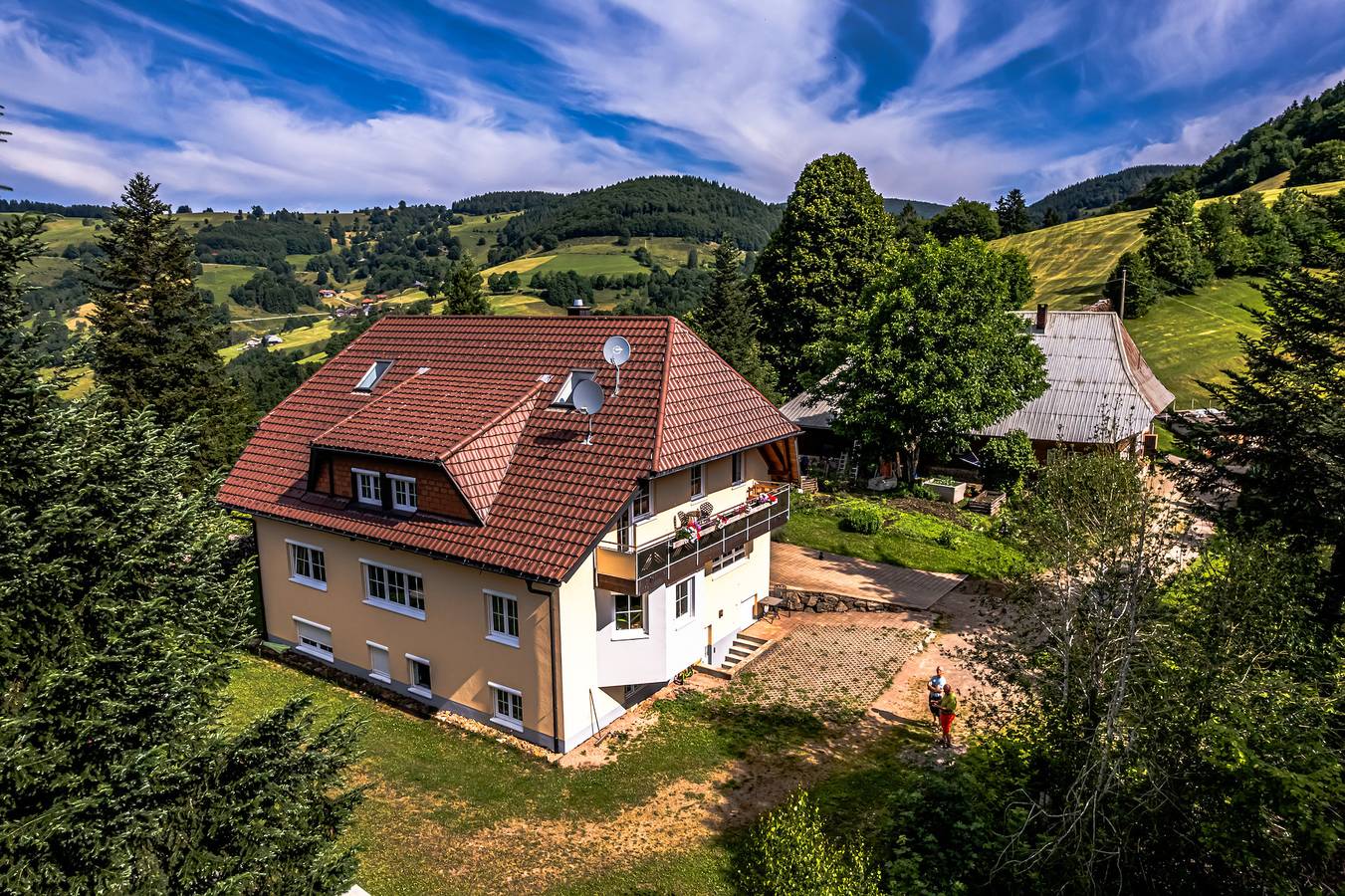 Ganze Ferienwohnung, Feriendomicil Haus Grabenbühl - Ferienwohnung "Toskana" in Suedlicher Schwarzwald, Wieden