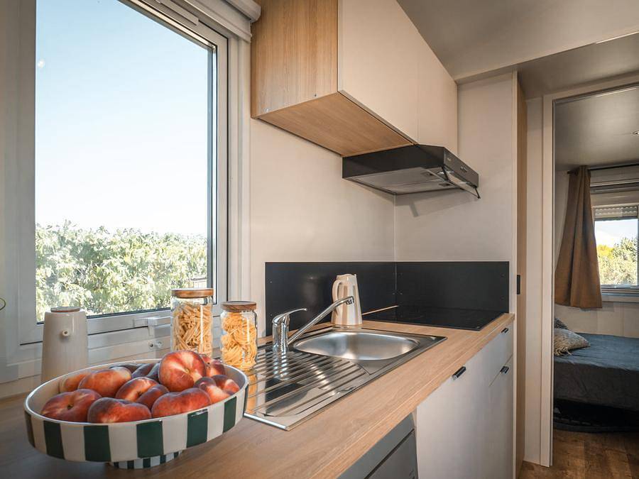 Camping Le Ragis - Mobilhome 6 personas - Premium 3 dormitorios con aire acondicionado y lavavajillas in Challans, Valle del Loira