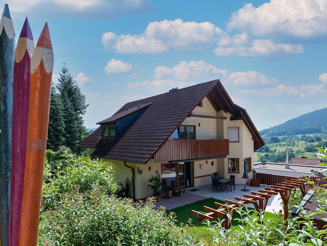 Ganze Ferienwohnung, Ferienwohnung Hauk in Laudenbach, Fränkisches Weinland