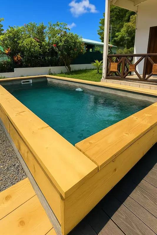 Location de vacances pour 8 personnes, avec piscine et jardin dans Marie-Galante - 4