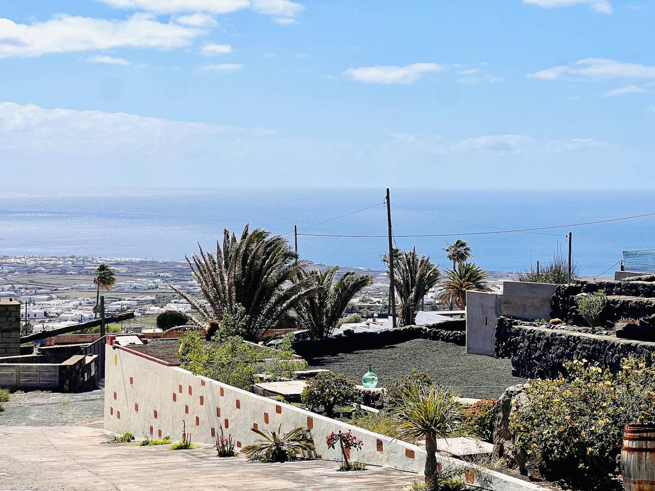 Ganze Wohnung, Urlaub 'La Majada De Machín' mit Meerblick, Wi-Fi und Klimaanlage in Tías, Lanzarote