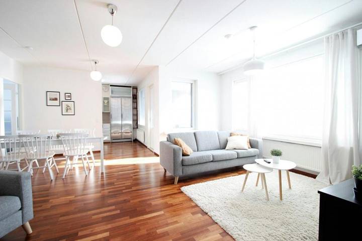 Appartement de vacances pour 6 personnes, avec balcon et sauna