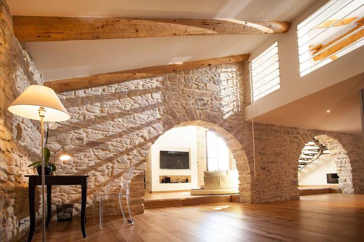 Maison de vacances pour 2 personnes, avec Jacuzzi ainsi que Terrasse et Jardin à Carnas