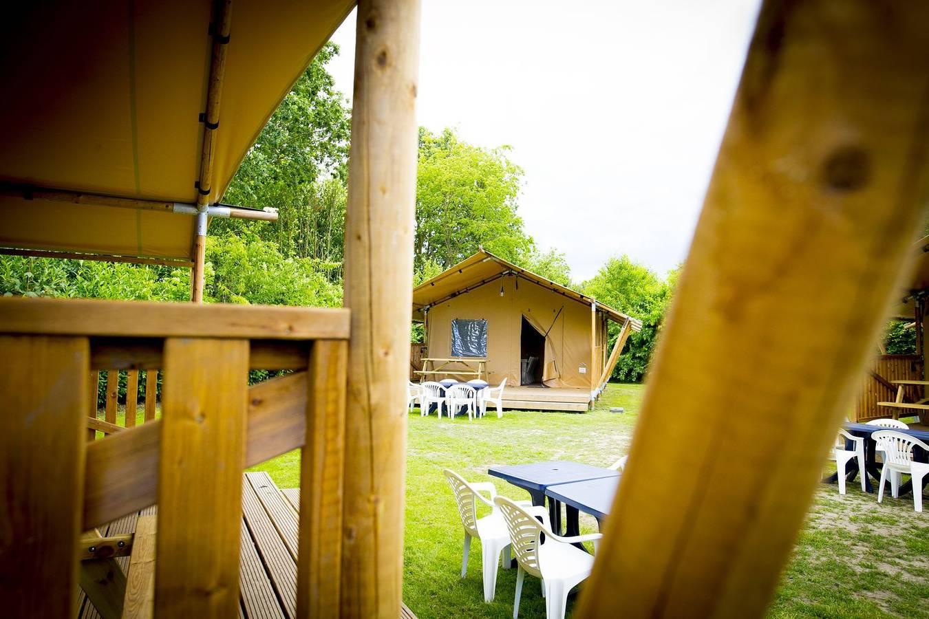 Recreatiepark Duinhoeve — Safaritent Deluxe  | 5 Pers.  in Noord-Brabant
