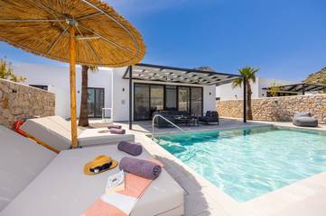 Villa für 4 Personen, mit Garten und Terrasse auf Rhodos