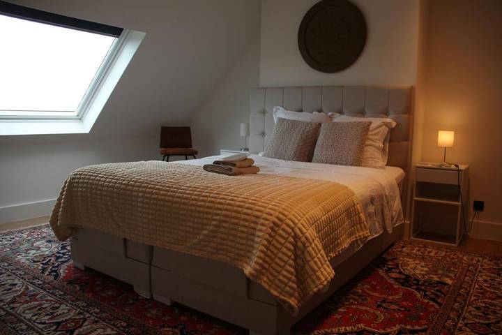 Ferienwohnung für 3 Personen, mit Terrasse und Seeblick sowie Ausblick in Geel