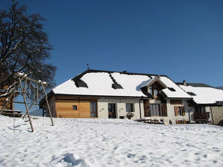 Chalet pour 15 personnes, avec jardin