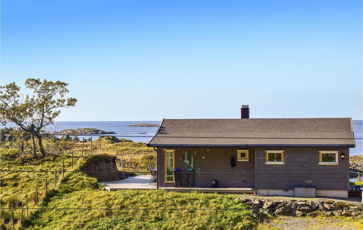 Ferienhaus für 8 Personen mit Terrasse in Flora