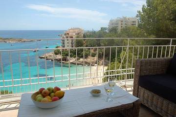 Gîte pour 8 personnes, avec balcon et jardin à Illetes
