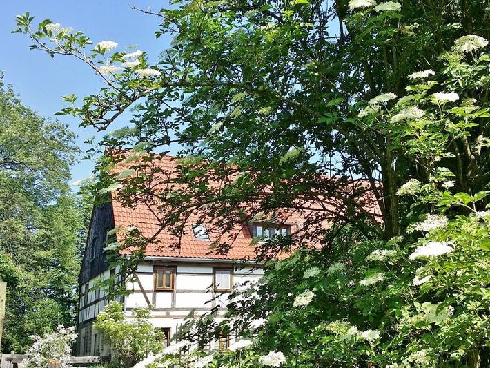 Ferienhaus für 2 Personen, mit Terrasse und Garten in Rathmannsdorf