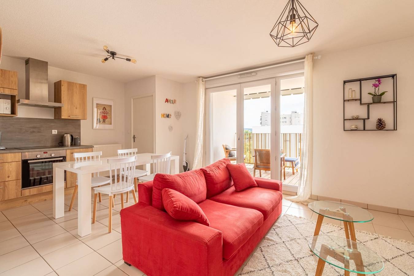 Appartement entier, Joli T2 avec un grand balcon meublé à Toulouse in Toulouse, Haute-Garonne