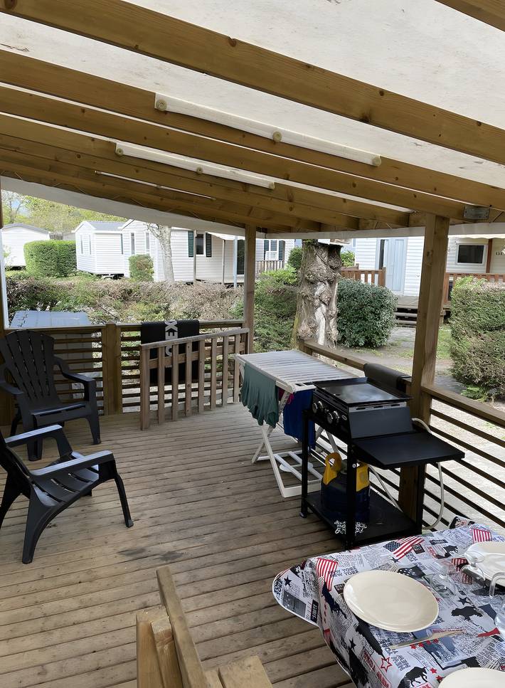 Mobil home pour 6 personnes, avec bassin pour enfant et jardin à Aureilhan - 2