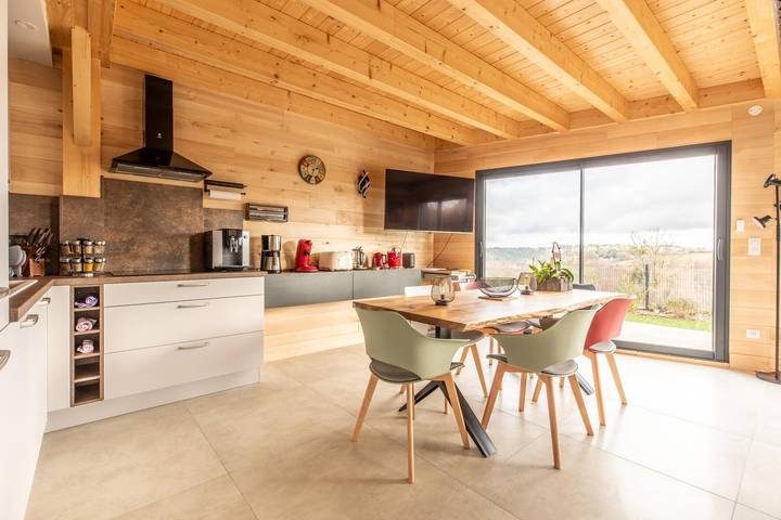 Chalet des Bruyères in Aydat, Regionaler Naturpark Volcans d'Auvergne
