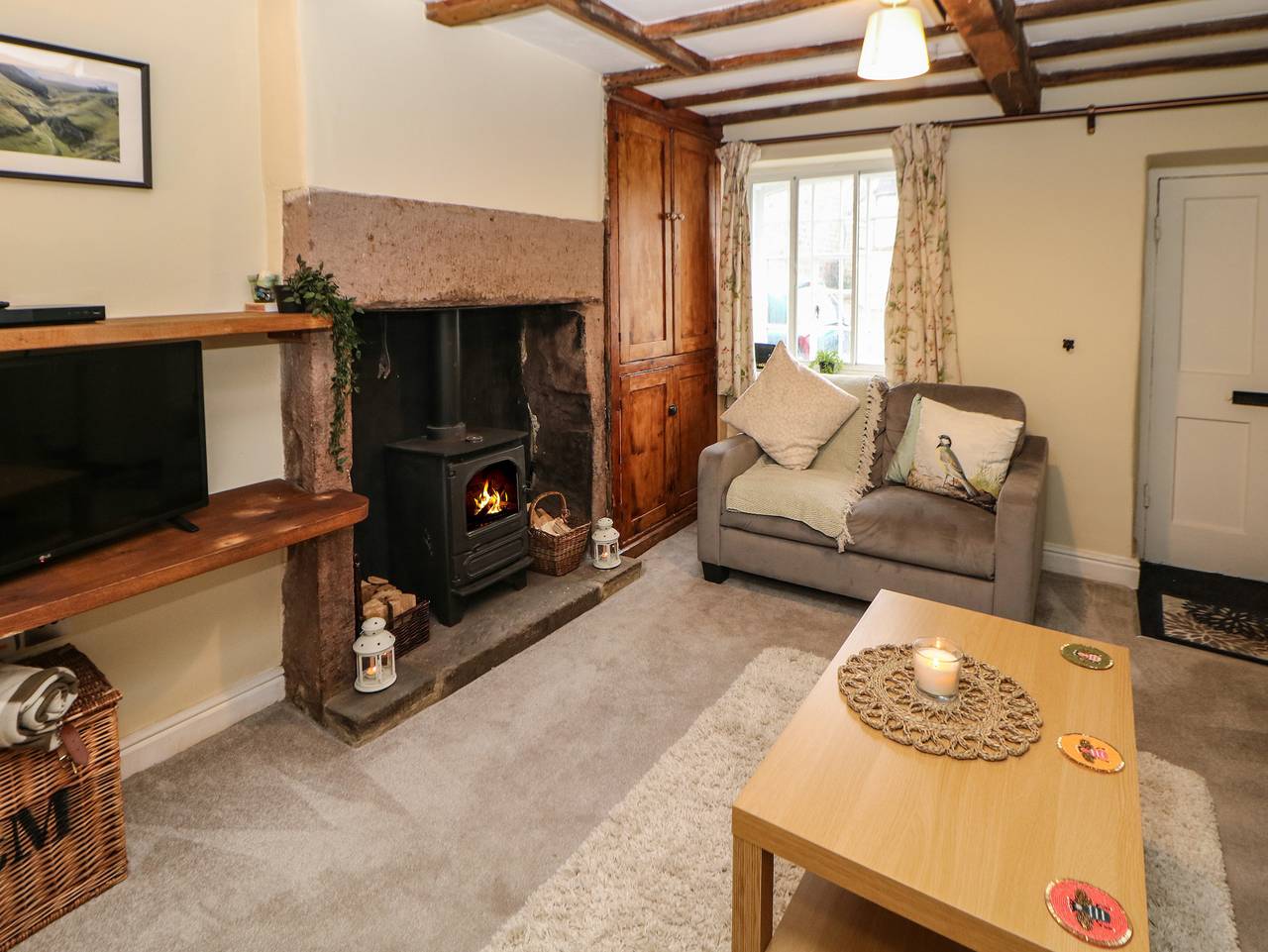 Mill Workers Cottage in Cromford, Derbyshire