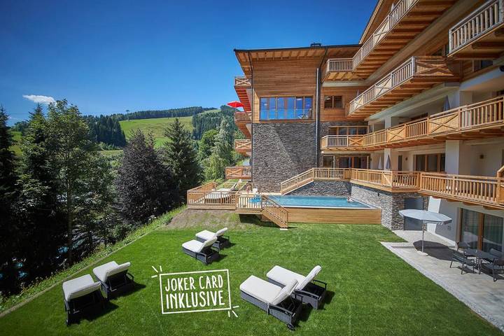 Apartmenthotel für 2 Personen, mit Garten und Sauna sowie Pool und Ausblick, mit Haustier - 1