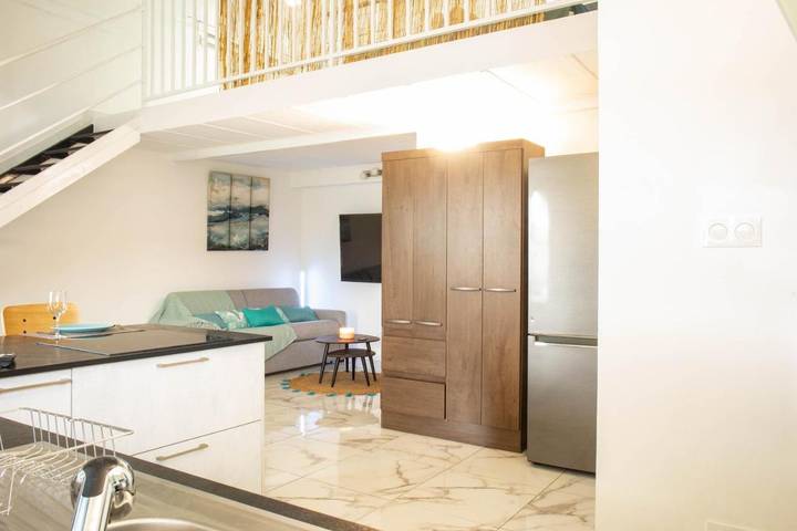 Appartement de vacances pour 2 personnes, avec terrasse, animaux acceptés