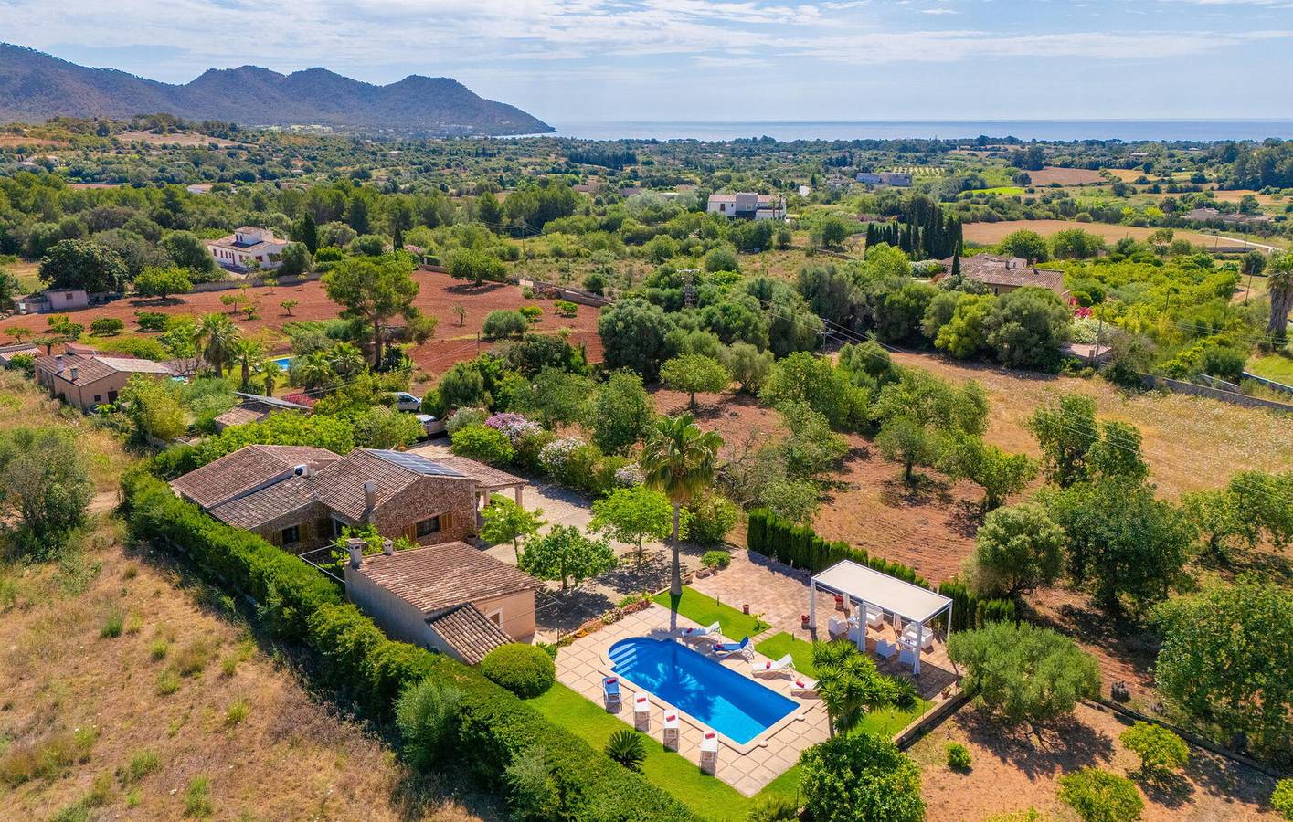 Son Servera Wohnung mit Terrasse, Pool und Grill in Son Servera, Mallorca Osten