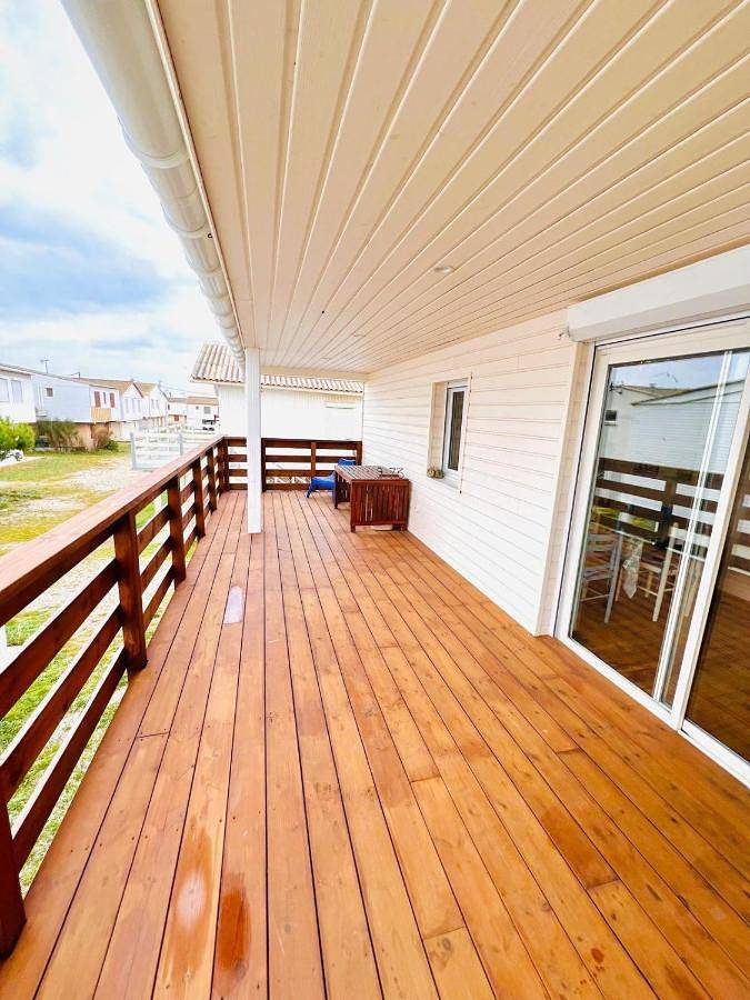 Chalet voor 8 personen, met terras en uitzicht in Gruissan Plage