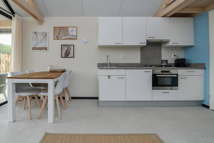 Chalet für 4 Personen, mit Terrasse und Balkon/Terrasse in Nordholland - 4