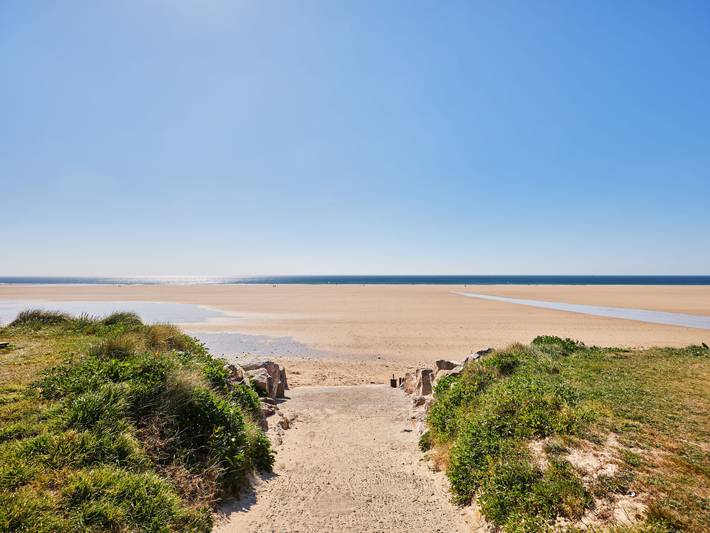Maison de vacances pour 6 personnes, avec terrasse et jardin à Les Pieux
