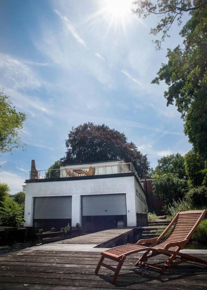 Bungalow für 3 Personen, mit Terrasse und Garten
