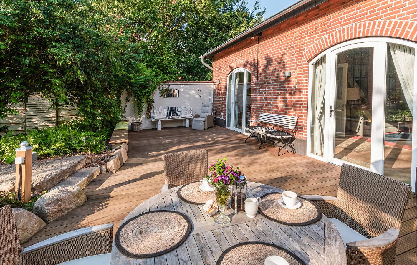 Geräumiges 105qm Apt: Terrasse, Garten, Parkplatz | 2,5km nach Markerup in Ausacker, Schleswig-Flensburg