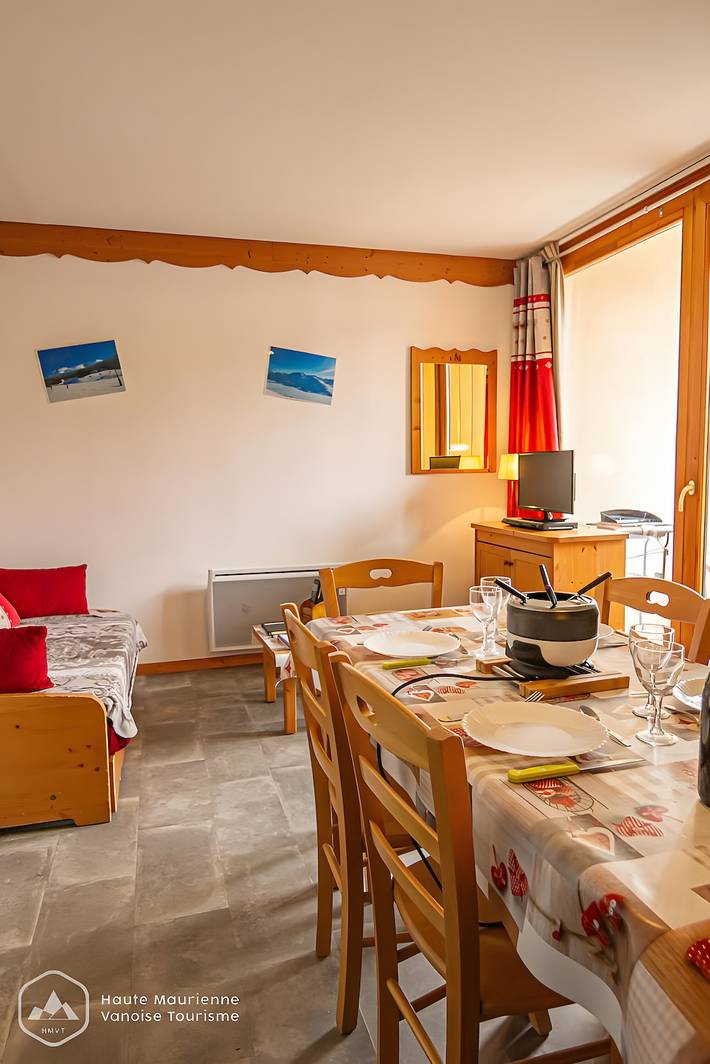 Location de vacances pour 6 personnes, avec balcon à Termignon