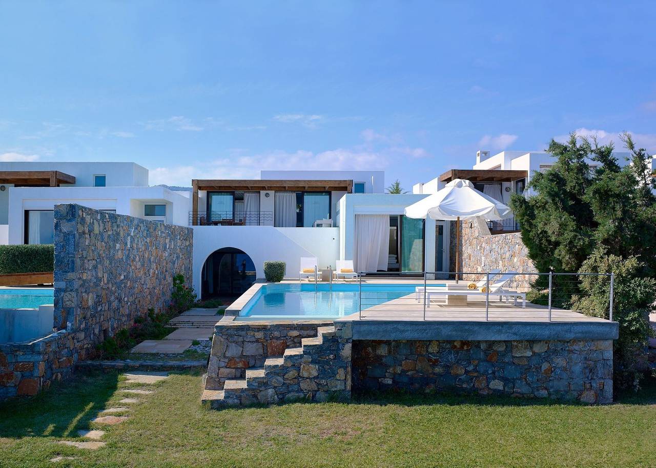 Luxury Crete Villa |  Sea View Villa | Private Pool | Ocean Front | 3 Bdr | Nikolaos in Norte de Creta