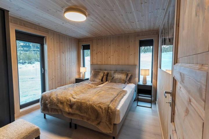 Hütte am Skizentrum, Langlaufloipe, Sauna in Nesbyen