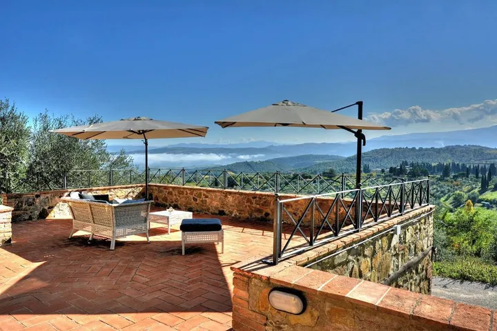 Alloggio in famiglia per 2 persone, con giardino e panorama nonché terrazza - 1
