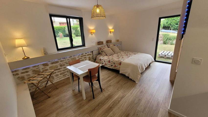 Location de vacances pour 2 personnes, avec jardin à Cahors