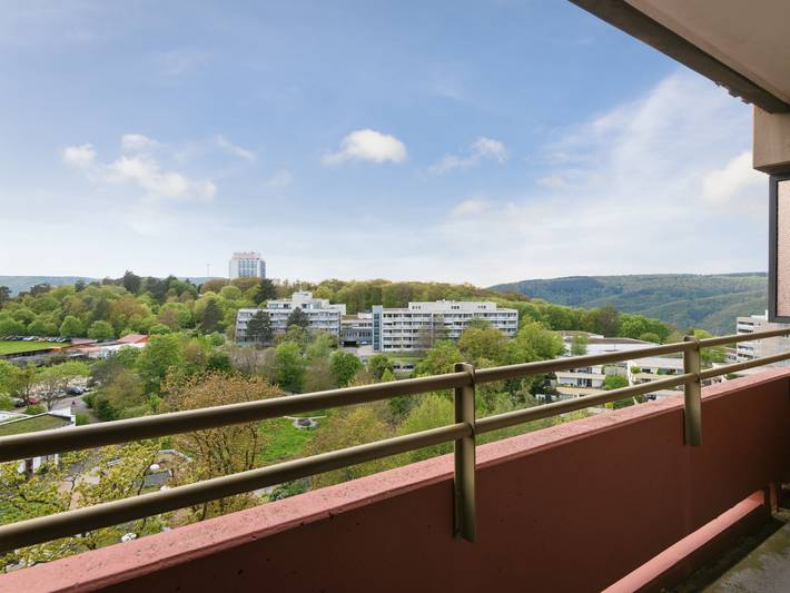 Ferienwohnung für 2 Personen, mit Balkon und Ausblick am Mittelrhein