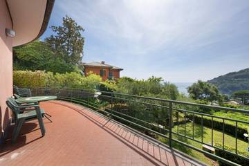 Ferienhaus für 8 Personen, mit Garten und Balkon, kinderfreundlich in Bonassola