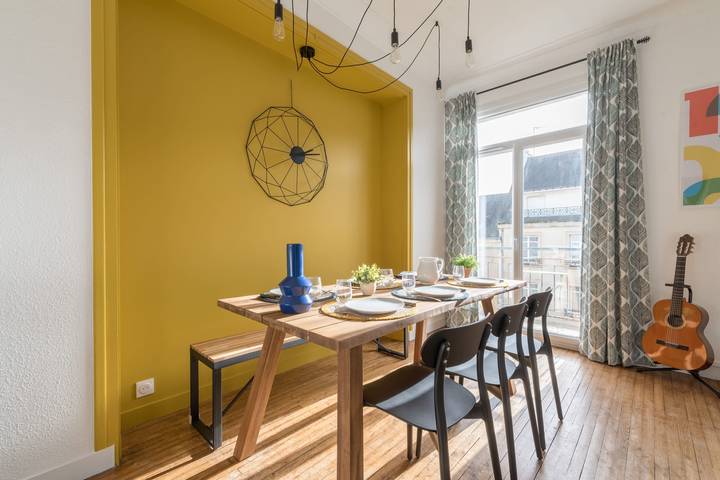 Gîte pour 7 personnes, avec balcon, adapté aux familles à Saint-Nazaire - 2