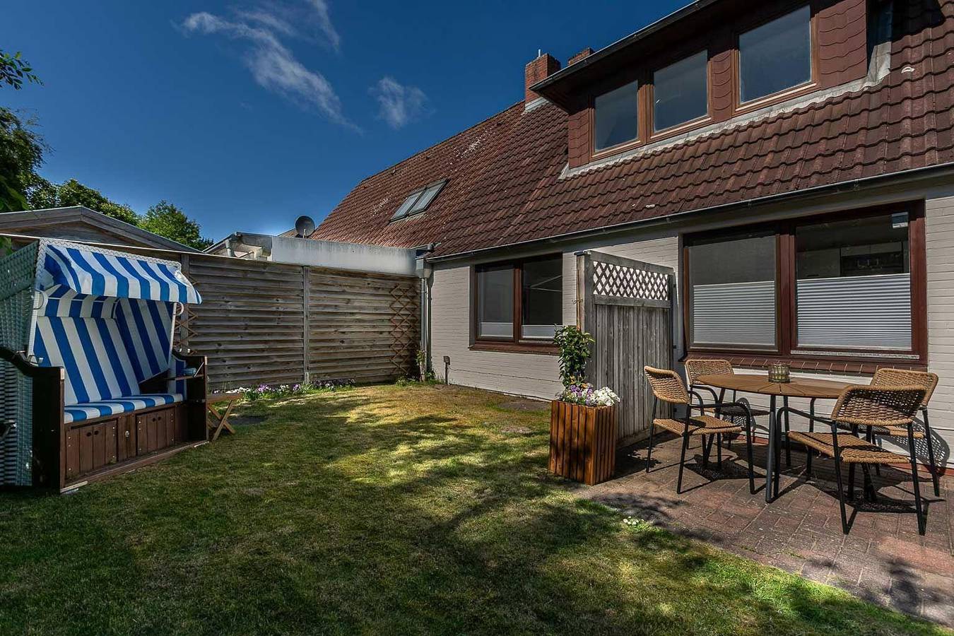 Ganze Ferienwohnung, Wohnung "Lee" Eg hinten (Id 283) in St. Peter-Bad, St. Peter-Ording