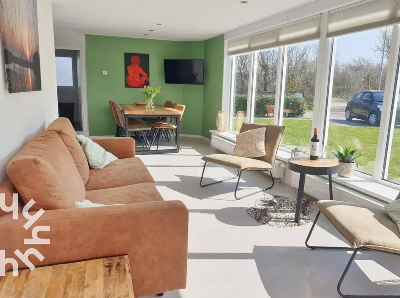 Moderner 6-Personen-Bungalow am Fuße der Dünen und in Laufnähe zum Meer in Westkapelle in Westkapelle, Walcheren