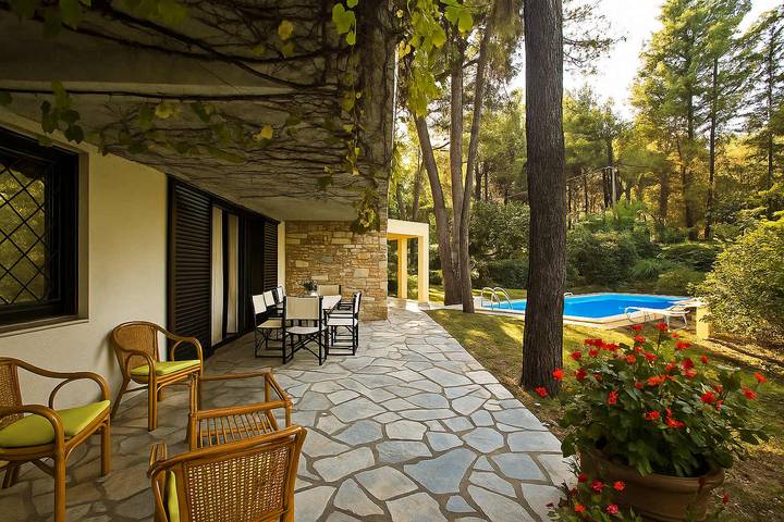 Ferienhaus für 8 Personen, mit Garten und Pool in Chalkidiki - 3