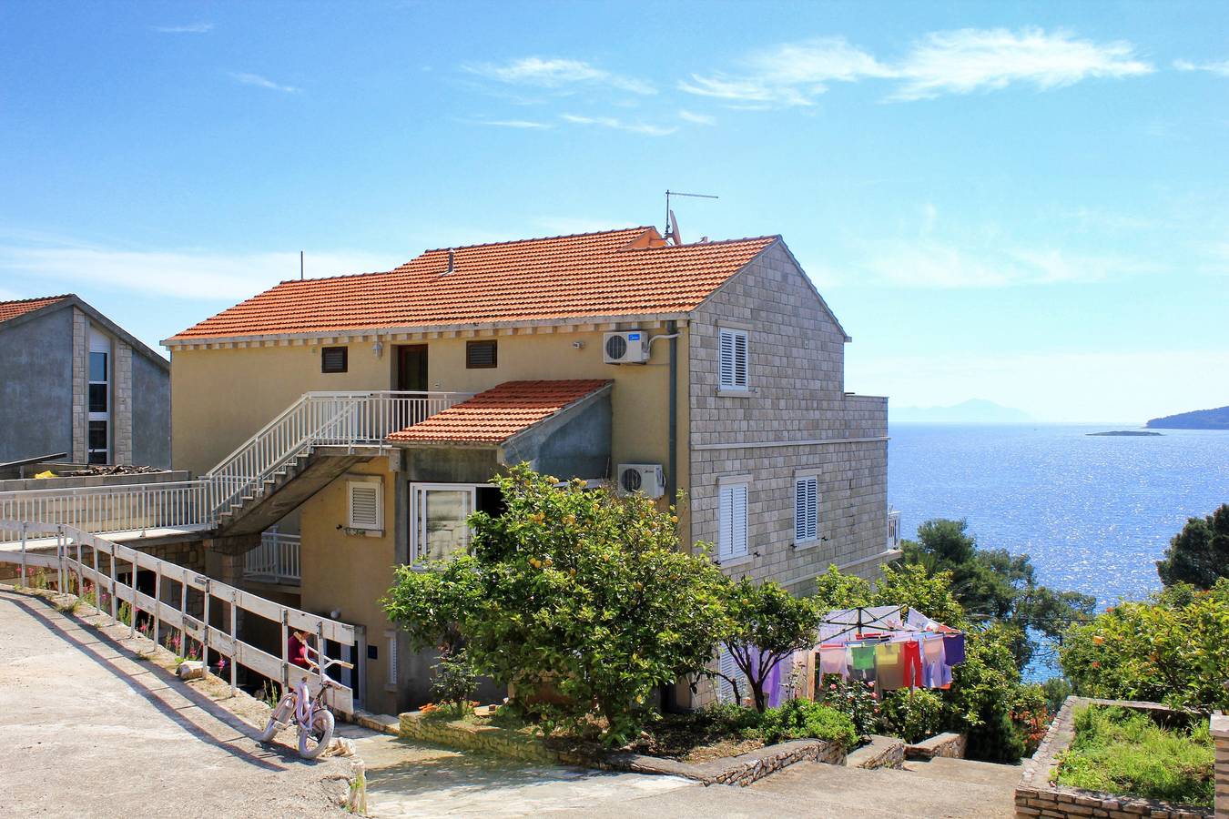 Entire apartment, One bedroom apartment near beach Lumbarda, Korčula A-4440-f in Lumbarda, Korcula
