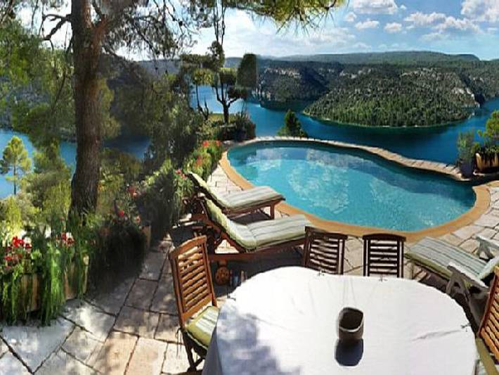 Casa de vacaciones con 3 dormitorios. in Esparron-de-Verdon, Alpes de Alta Provenza