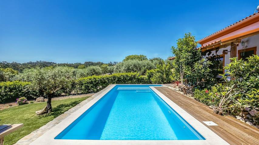 Casa de férias para 6 pessoas, com jardim e piscina, com animais de estimação em Distrito de Coimbra
